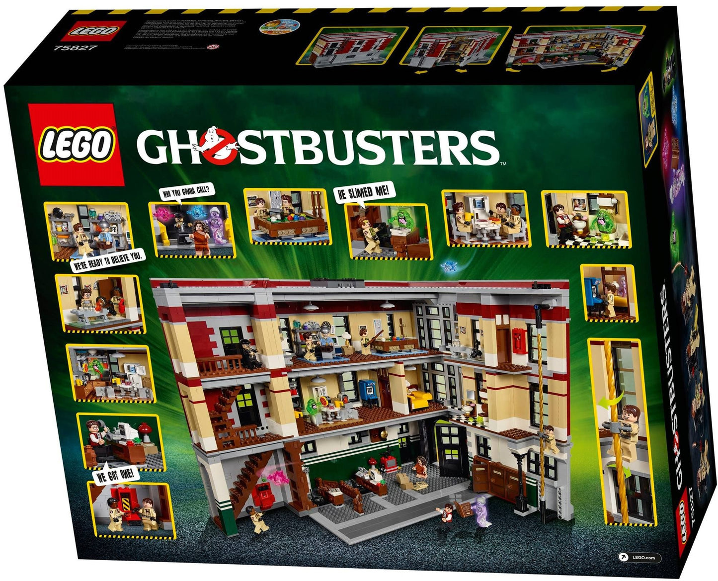 LEGO Feuerwache Ghostbusters Firehouse 75827 Symbole