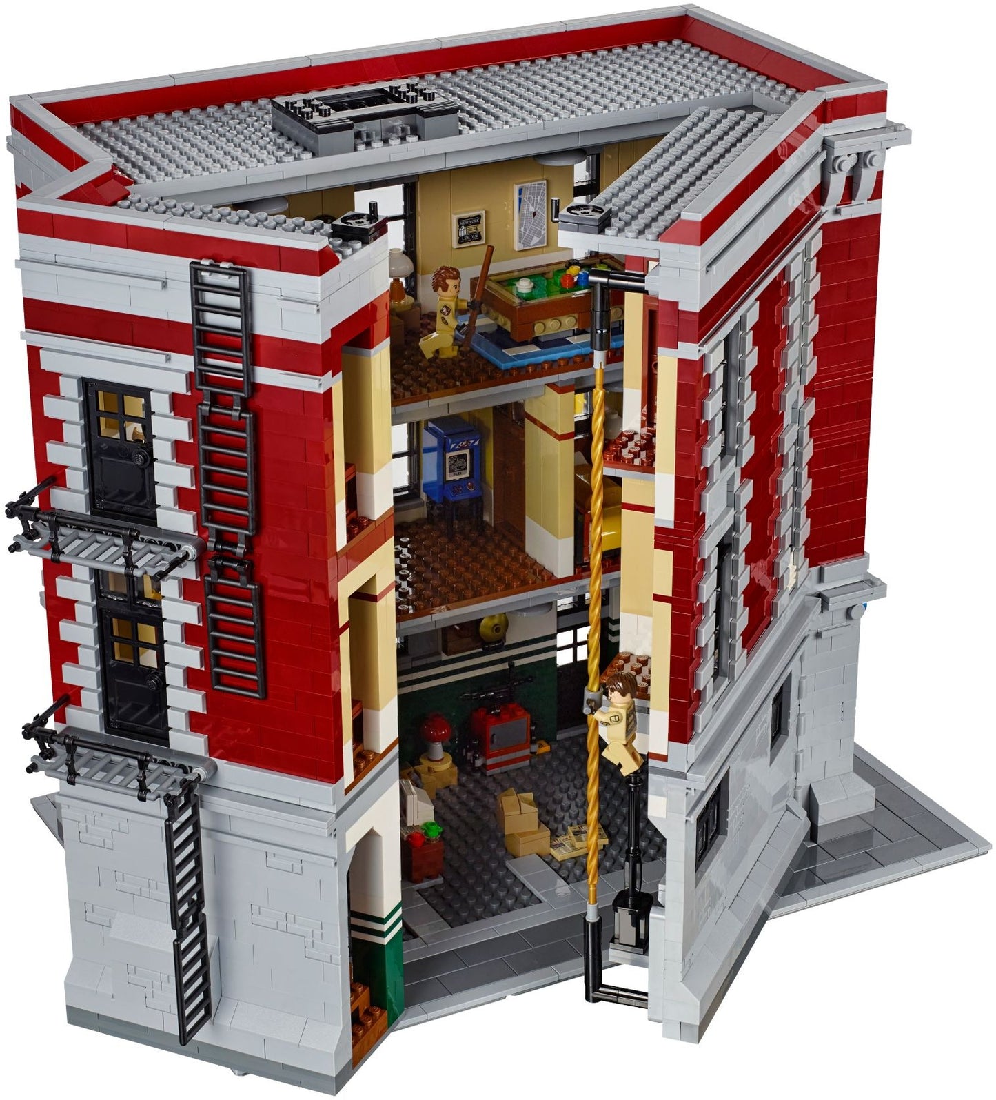 LEGO Feuerwache Ghostbusters Firehouse 75827 Symbole