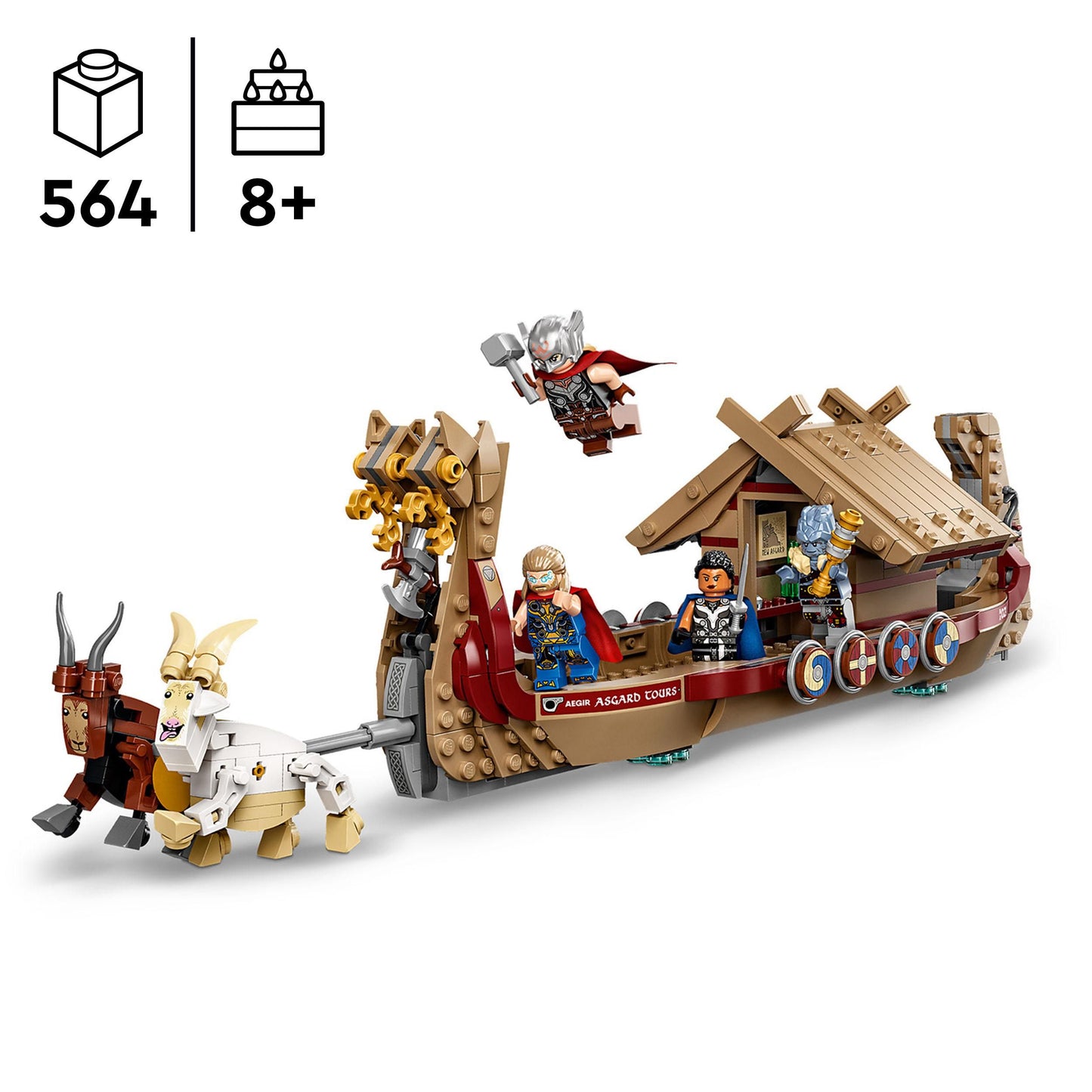 LEGO The Goat Ship 76208 Superheroes