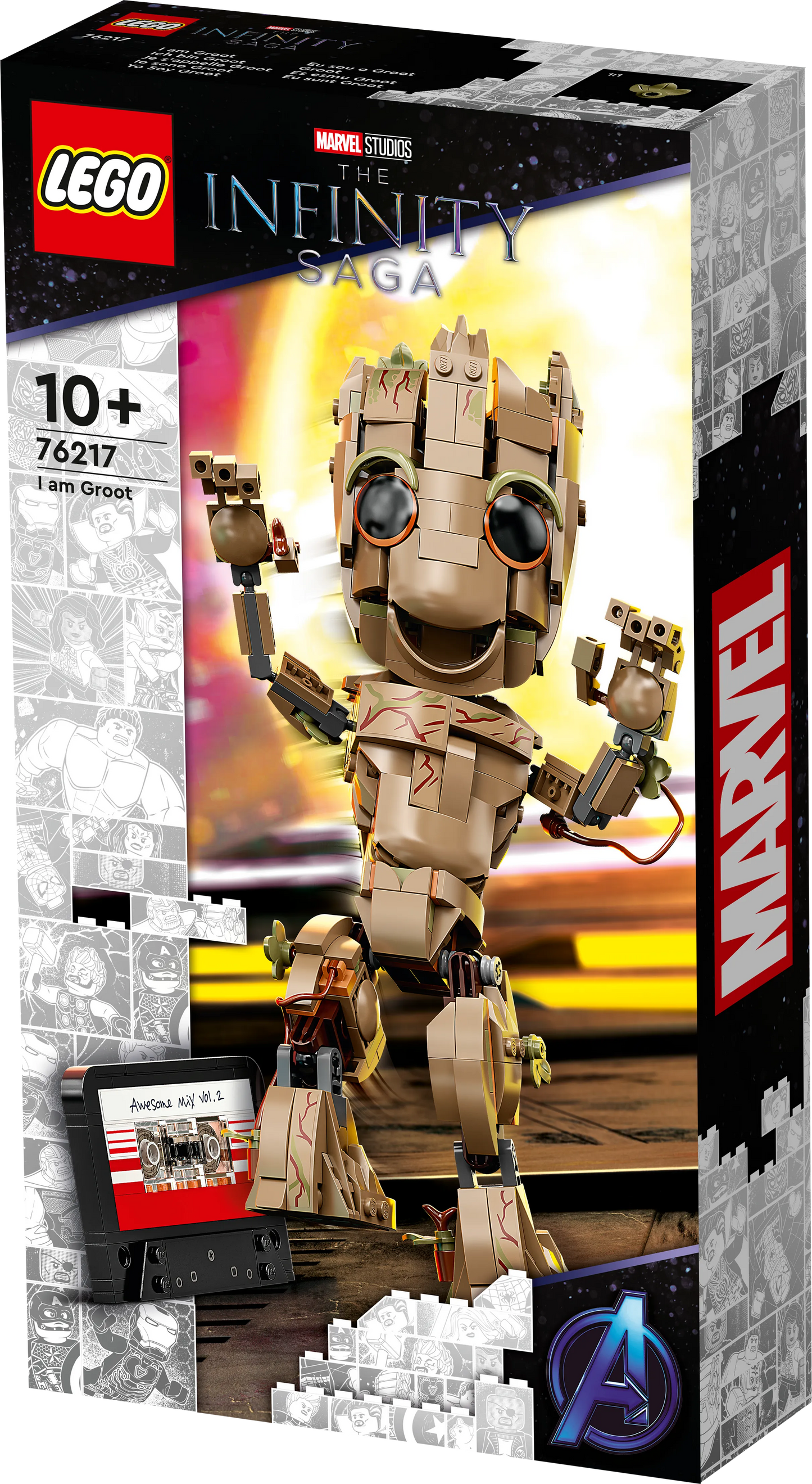 LEGO I am Groot Figurine 76217 Superheroes