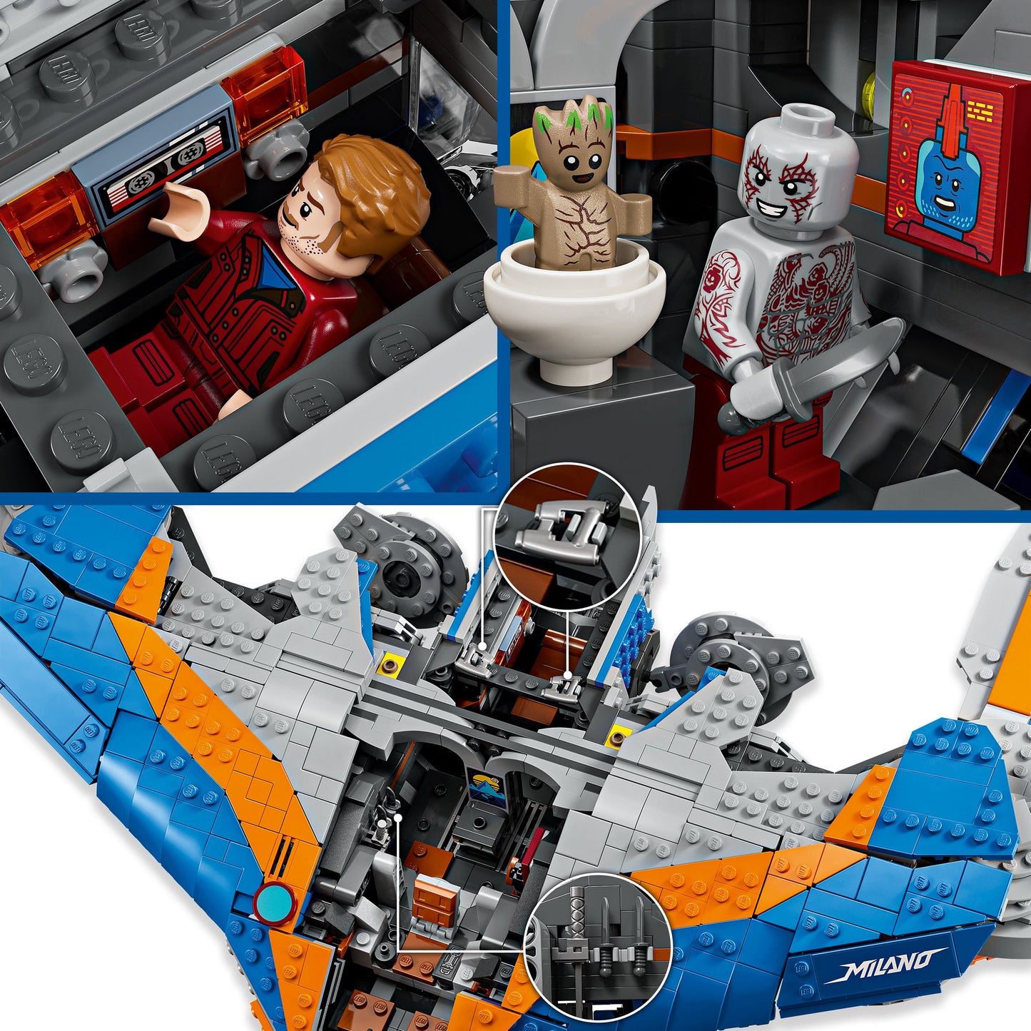 LEGO Guardians of the Galaxy: Die Milano 76286 Superhelden