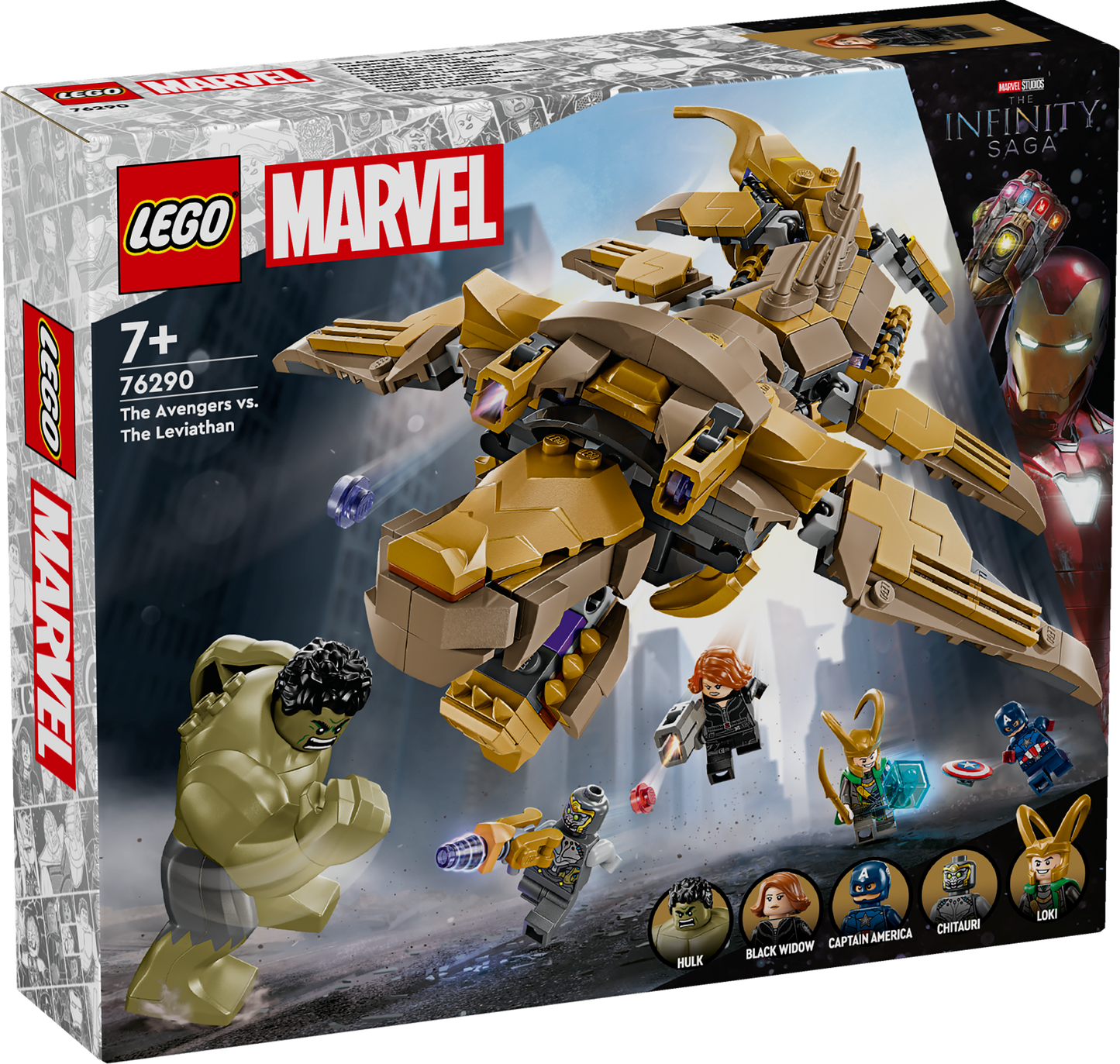 LEGO De Avengers vs. de Leviathan 76290 Superheroes