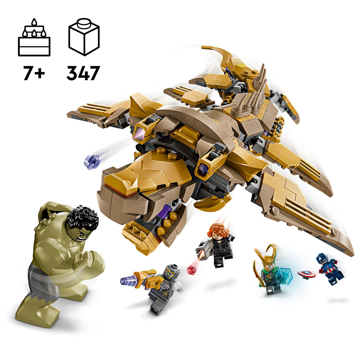 LEGO The Avengers vs. Der Leviathan 76290 Superhelden