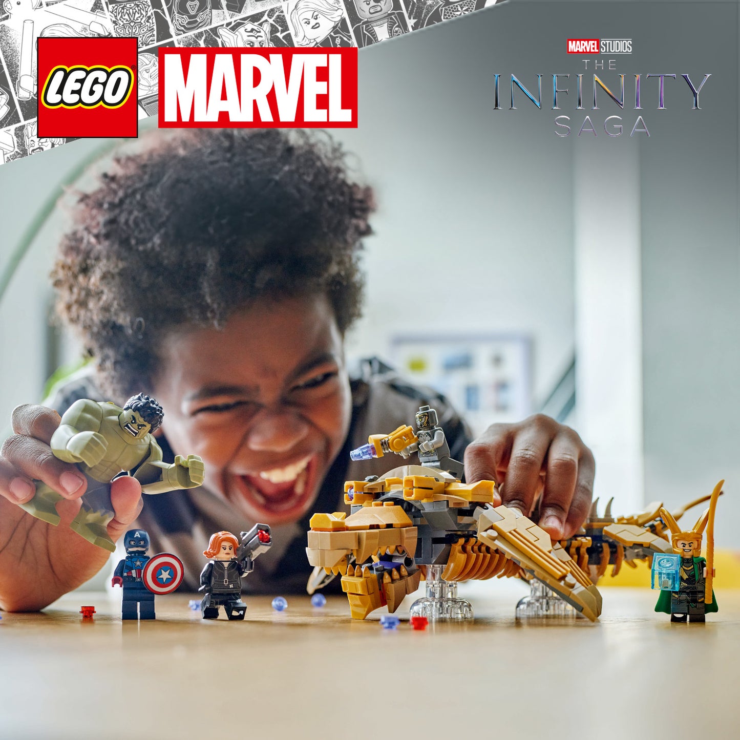 LEGO De Avengers vs. de Leviathan 76290 Superheroes