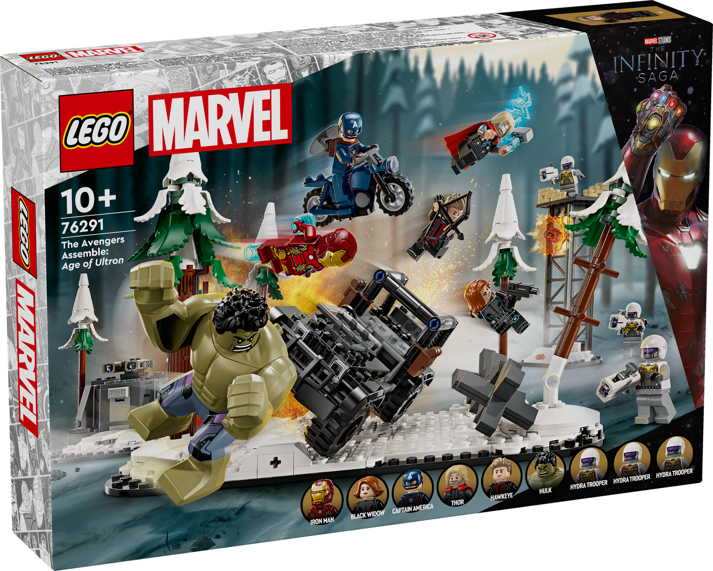 LEGO The Avengers Assemble: Age of Ultron 76291 Superhelden