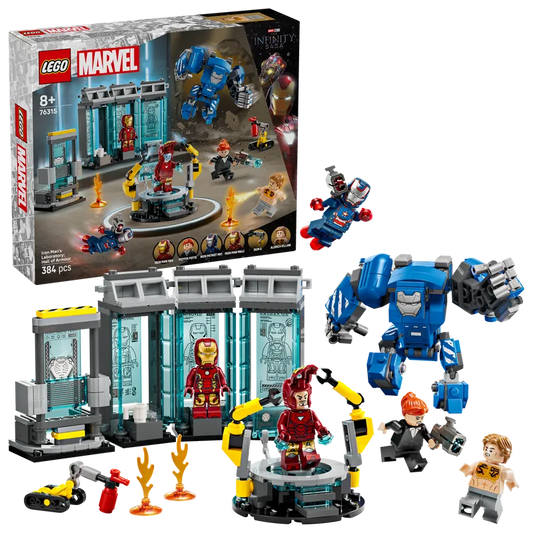 LEGO 76315 IronMans laboratorium harnas ruimte 2TTOYS