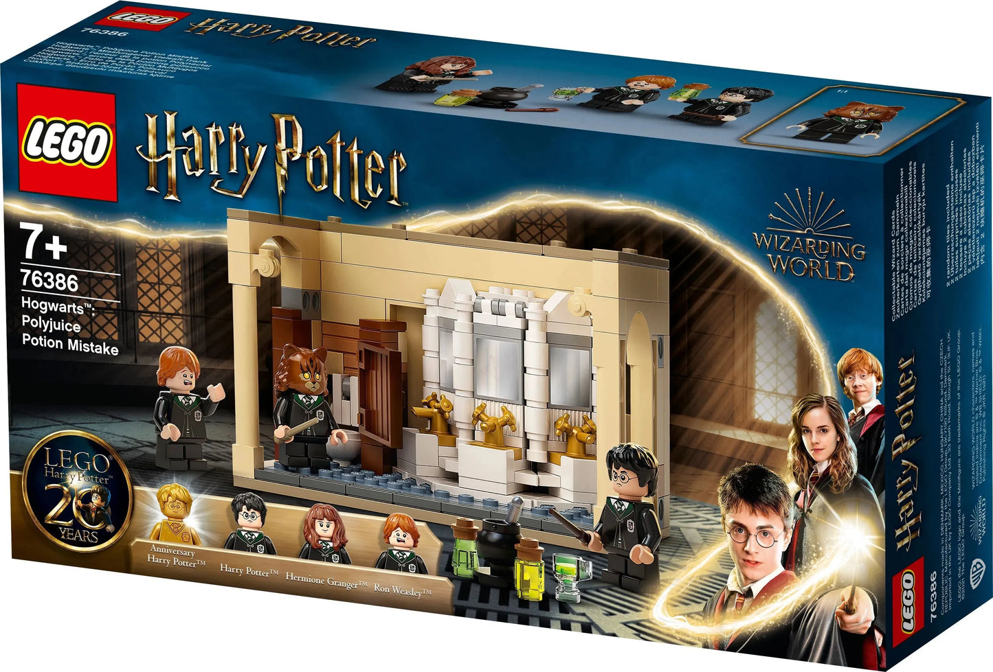 LEGO Polyjuice Potion Mistake Including Golden Harry Potter 76386 Harry Potter