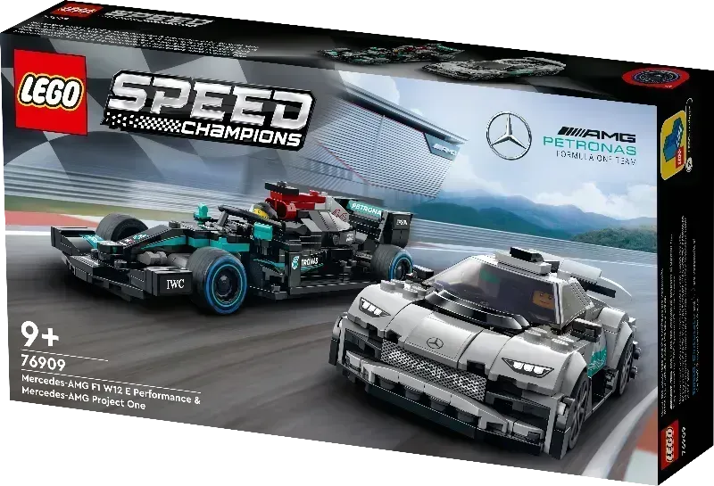 LEGO Mercedes-AMG Formel 1 W12 E Performance &amp; Mercedes-AMG Project One 76909 