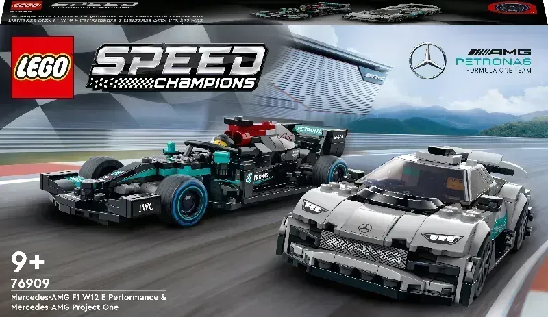 LEGO Mercedes-AMG Formel 1 W12 E Performance &amp; Mercedes-AMG Project One 76909 