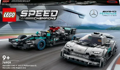 LEGO Mercedes-AMG Formel 1 W12 E Performance &amp; Mercedes-AMG Project One 76909 