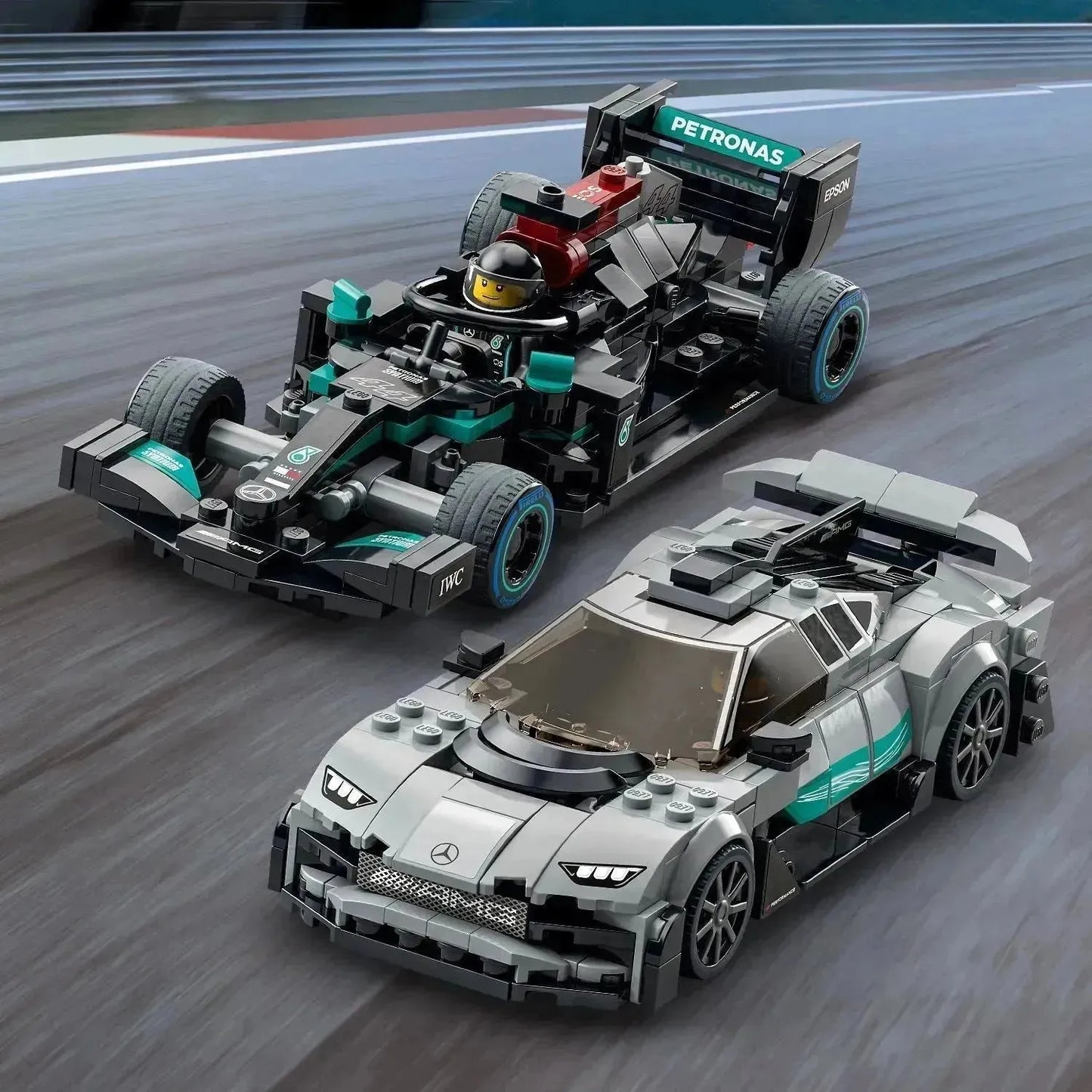 LEGO Mercedes-AMG Formel 1 W12 E Performance &amp; Mercedes-AMG Project One 76909 