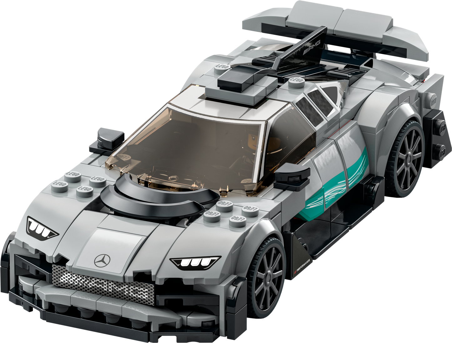 LEGO Mercedes-AMG Formula 1 W12 E Performance &amp; Mercedes-AMG Project One 76909 