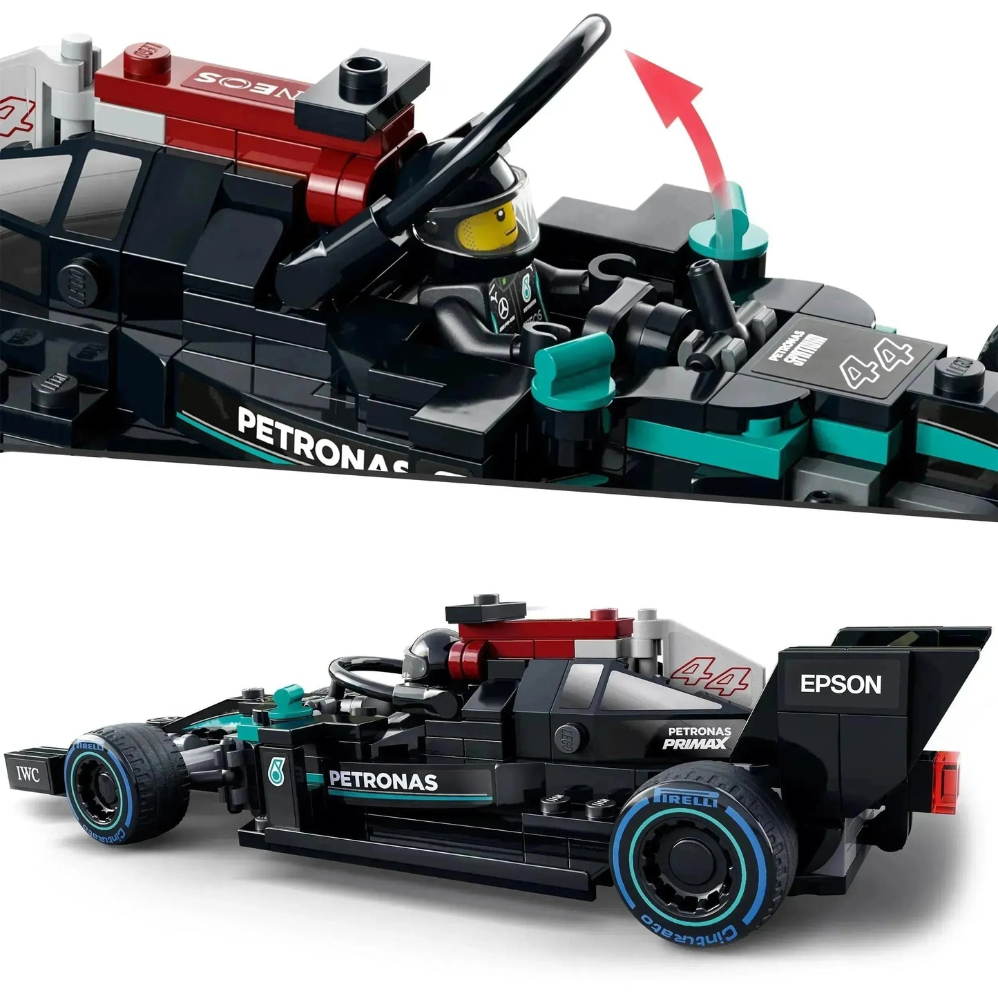 LEGO Mercedes-AMG Formel 1 W12 E Performance &amp; Mercedes-AMG Project One 76909 