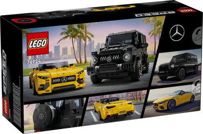 LEGO Mercedes-AMG GT Roadster 2024 &amp; AMG G 63 76924 Speedchampions