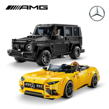 LEGO Mercedes-AMG GT Roadster 2024 &amp; AMG G 63 76924 Speedchampions