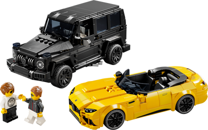 LEGO Mercedes-AMG GT Roadster 2024 &amp; AMG G 63 76924 Speedchampions