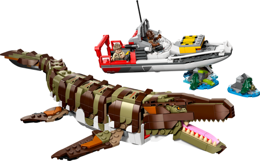 LEGO Buildable Mosasaurus Boat Mission 76974 Jurassic World