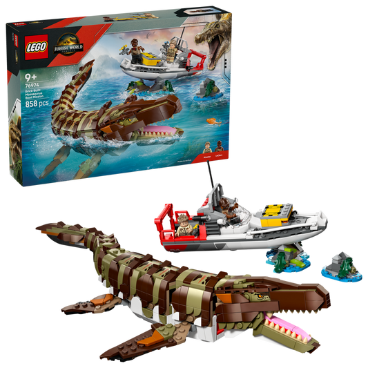 LEGO Buildable Mosasaurus Boat Mission 76974 Jurassic World