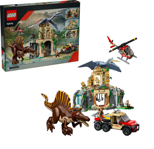 LEGO Spinosaurus and Quetzalcoatlus Air Mission 76976 Jurassic World