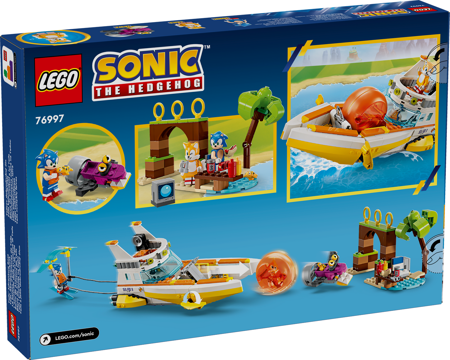 LEGO Tails' Abenteuerboot 76997 Sonic