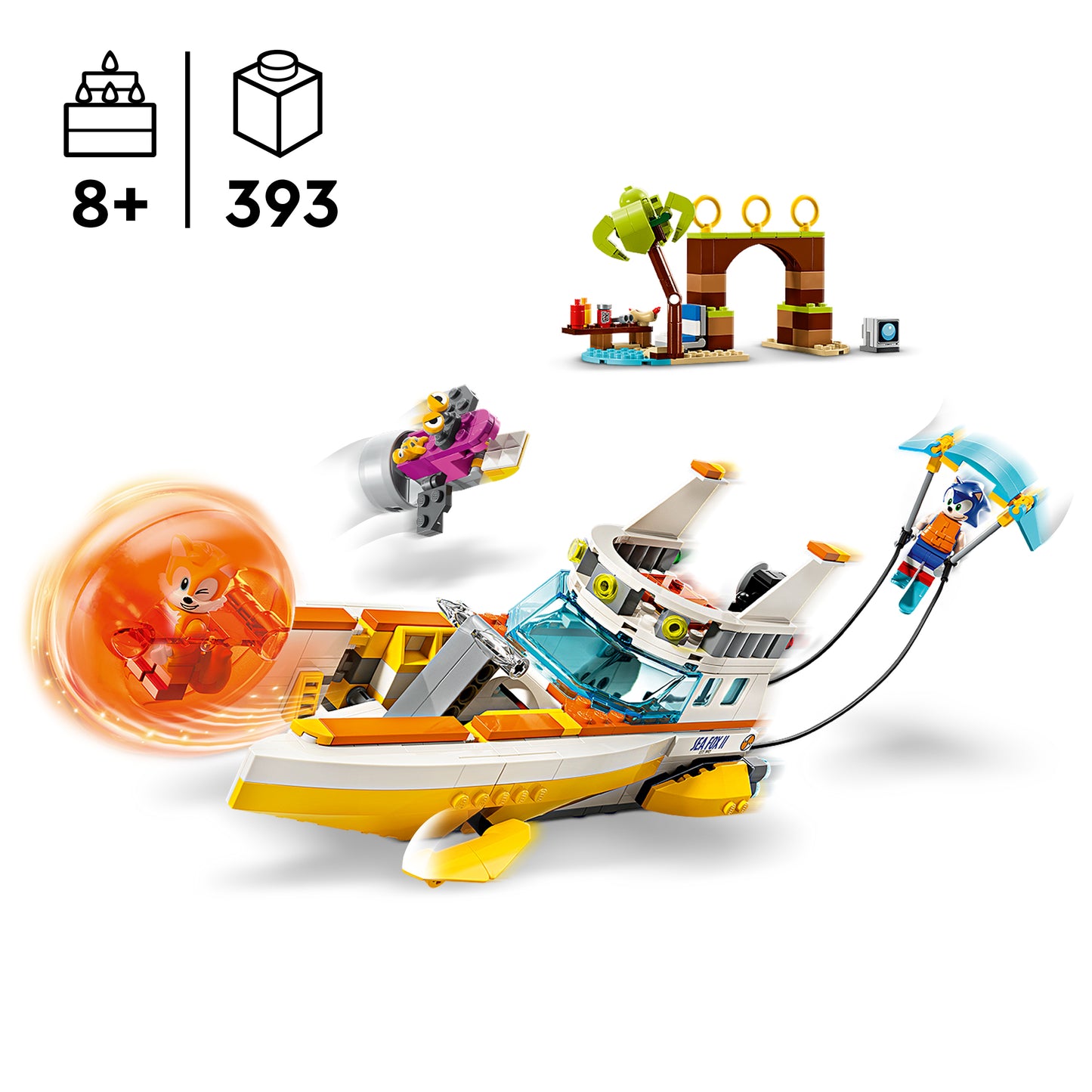 LEGO Tails' avonturenboot 76997 Sonic