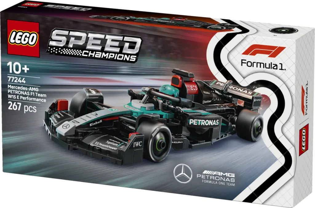 LEGO Mercedes F1 formula 1 car 77244 Speedchampions