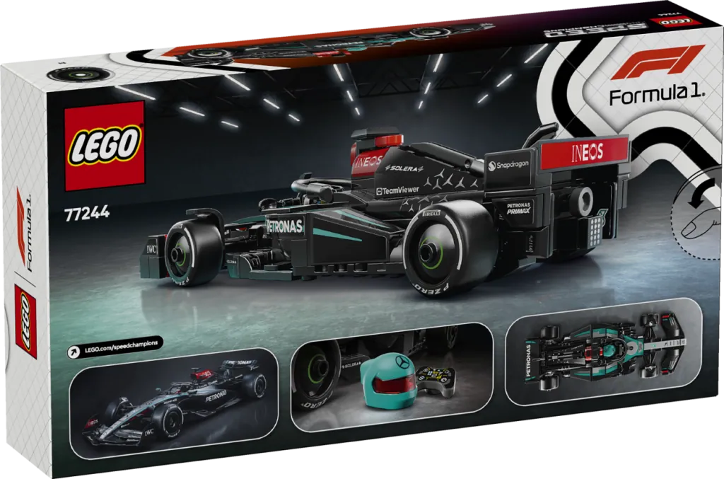 LEGO Mercedes F1 formule 1 car 77244 Speedchampions