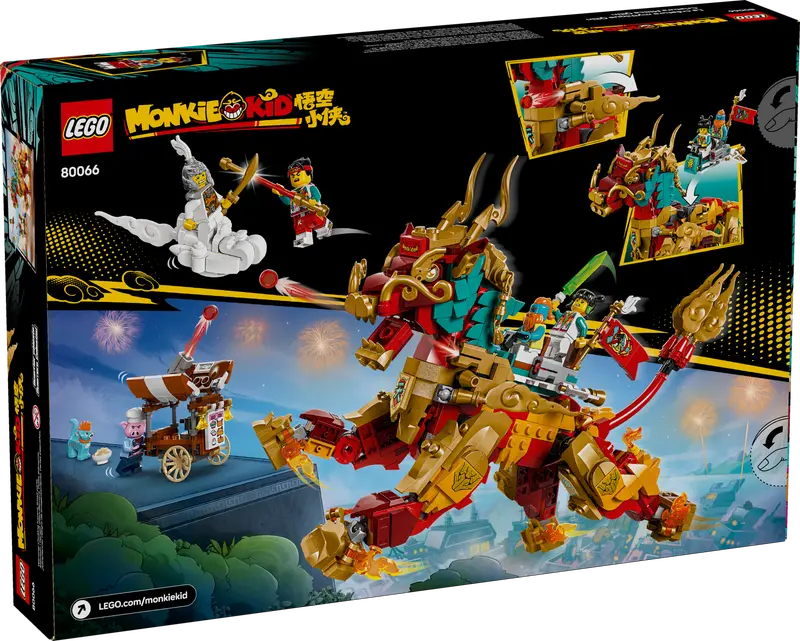 LEGO Mythische qilin 80066 Chinees Nieuwjaar