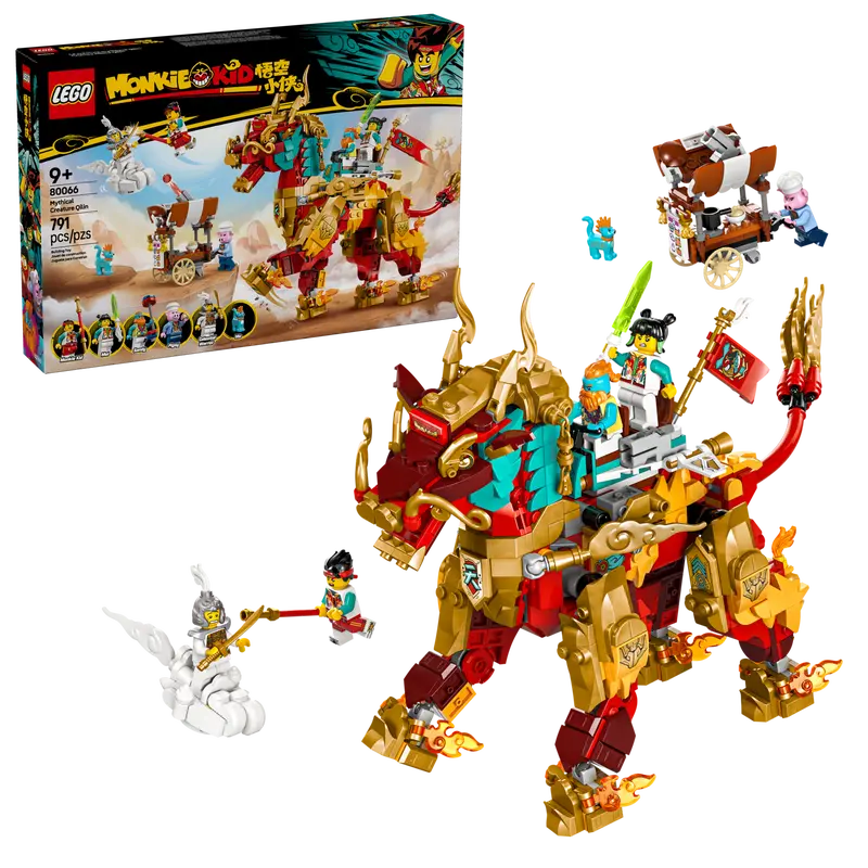 LEGO Mythische qilin 80066 Chinees Nieuwjaar