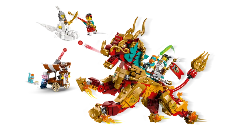 LEGO Mythische qilin 80066 Chinees Nieuwjaar