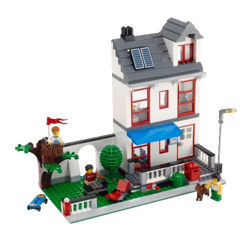 LEGO Family House, 2 floors 8403 City