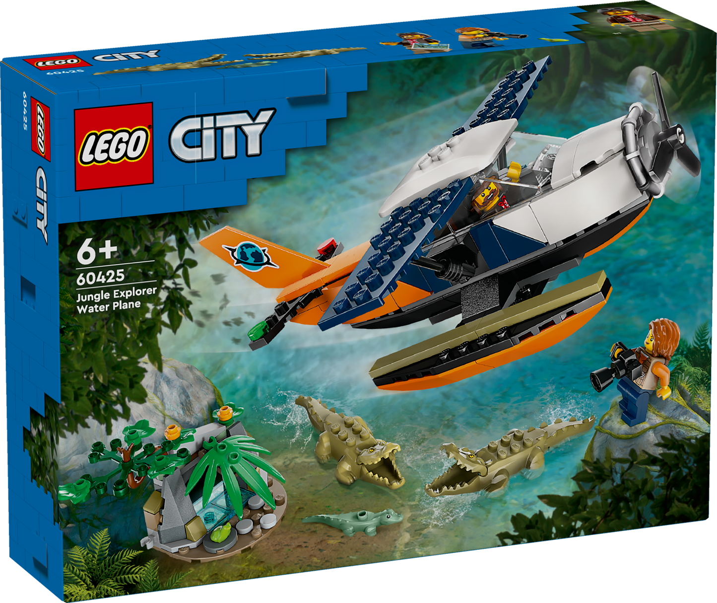 LEGO Jungleonderzoekers: watervliegtuig 60425 City