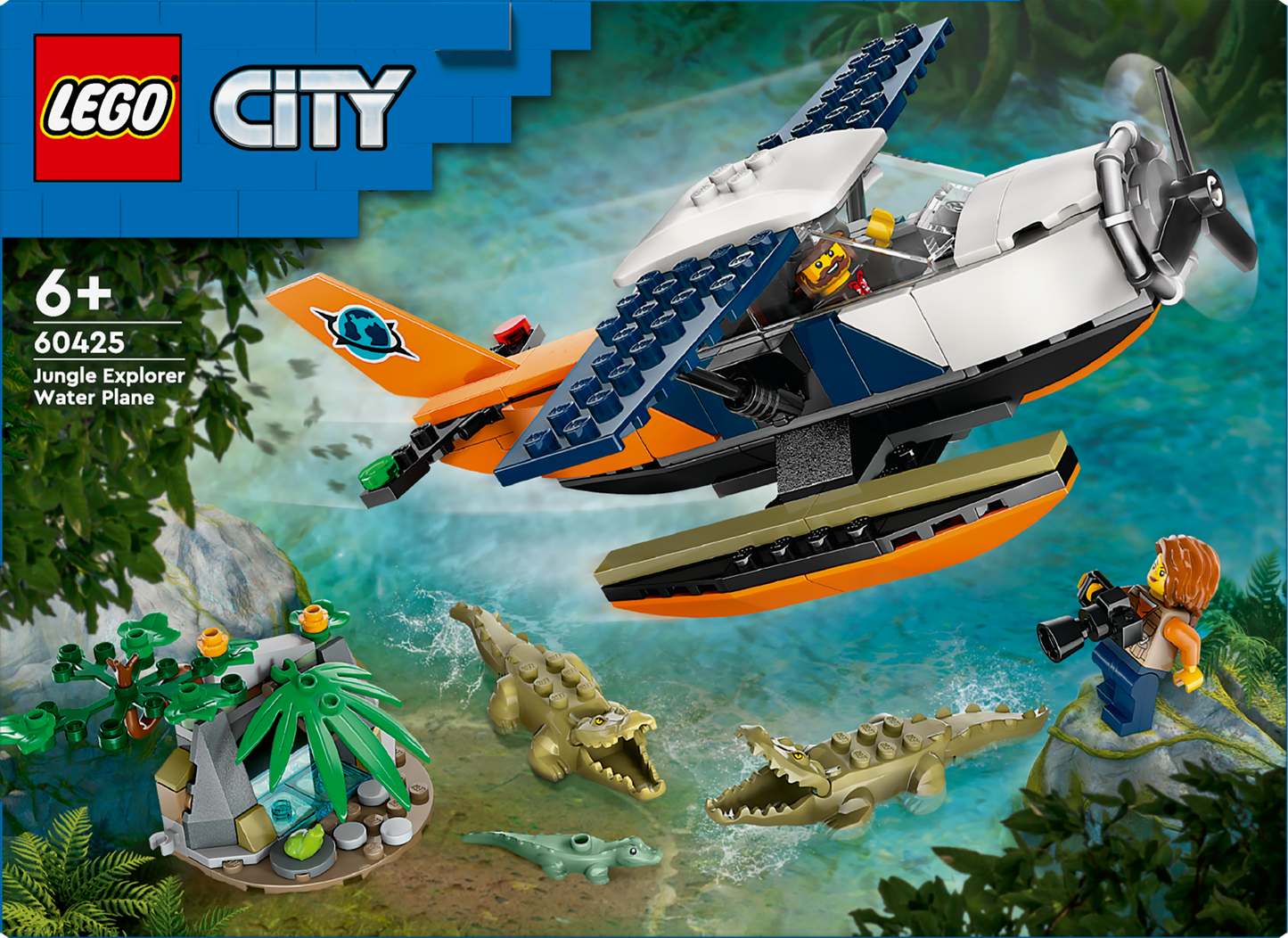 LEGO Jungle Explorers: Wasserflugzeug 60425 City 