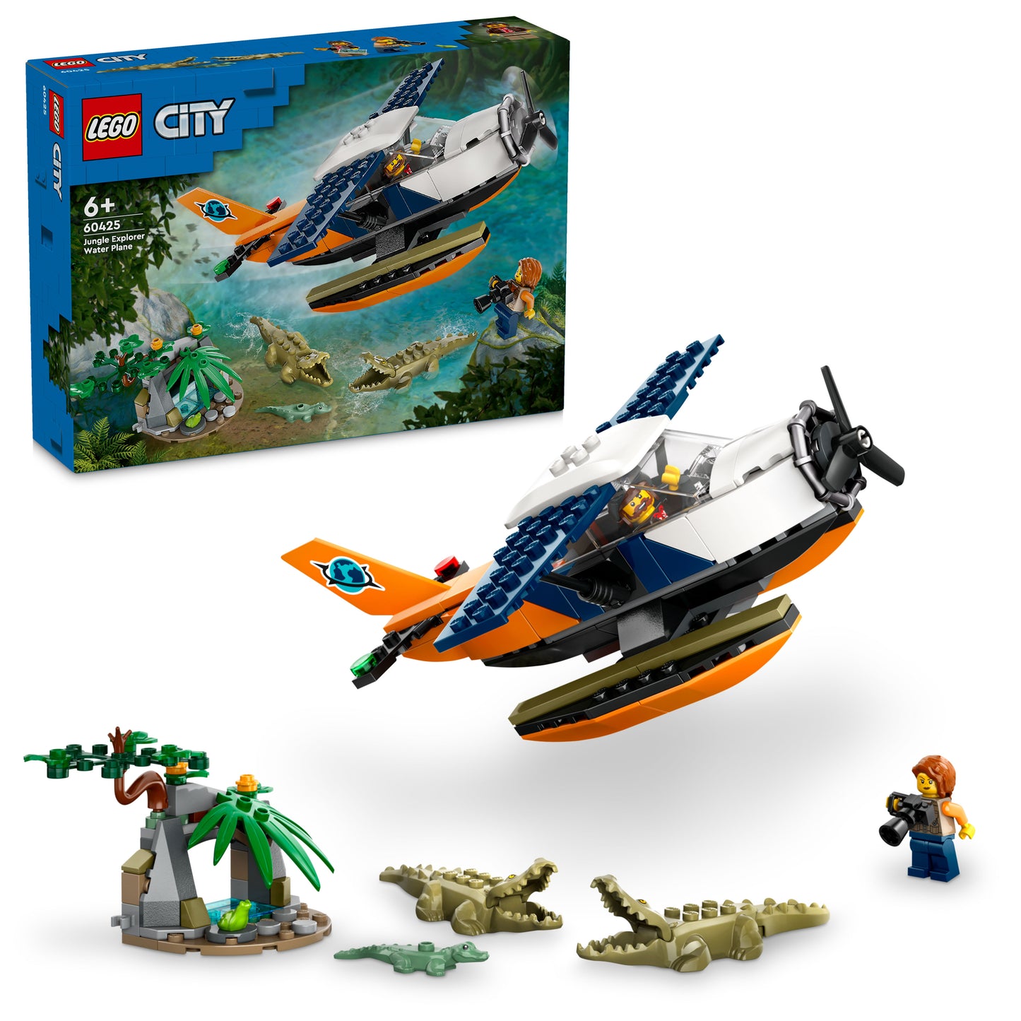 LEGO Jungle Explorers: Wasserflugzeug 60425 City 