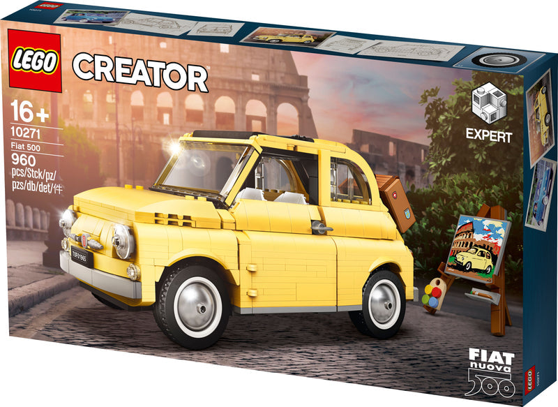 LEGO Fiat 500 gelb 10271 Creator Expert