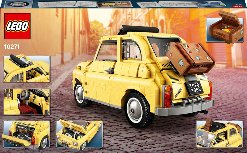 LEGO Fiat 500 gelb 10271 Creator Expert