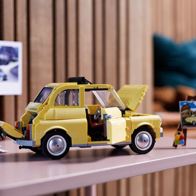 LEGO Fiat 500 yellow 10271 Creator Expert