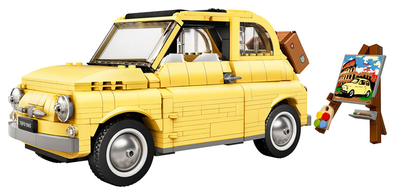 LEGO Fiat 500 gelb 10271 Creator Expert