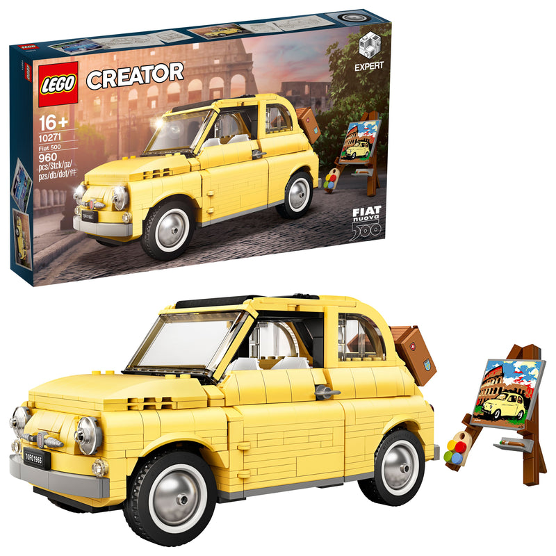 LEGO Fiat 500 gelb 10271 Creator Expert