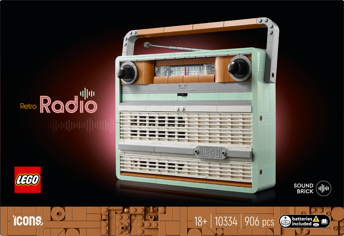 LEGO Retro-Radio 10334 Icons