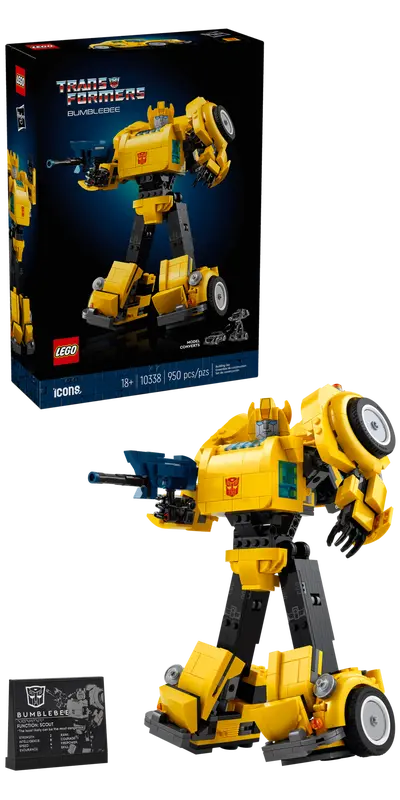 LEGO Bumblebee 10338 Icons (eind augustus)