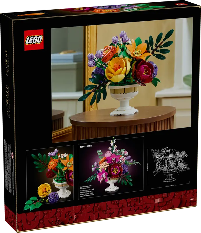 LEGO Flower Arrangement 10345 Botanical Collection