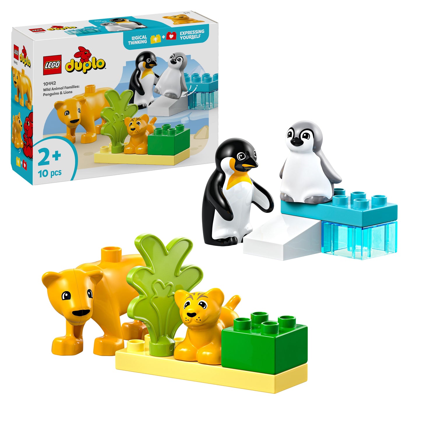 LEGO Wilde dieren familie: Penguins 10442 DUPLO (verwacht: januari 2025)