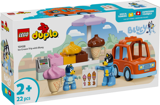 LEGO Eiscreme holen mit Bluey 10458 DUPLO Bluey (Vorbestellung: 1. August)