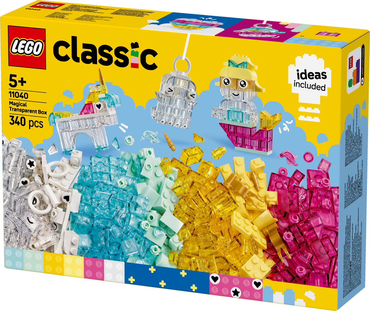 LEGO Transparent Box 11040 Classic (Pre-Order: March 2025)