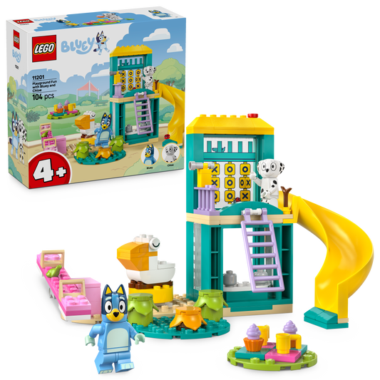 LEGO Bluey and Chloé: Playtime fun in the playground 11201 DUPLO Bluey