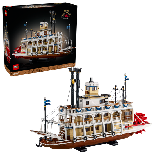 LEGO Stoomboot 21356 Ideas