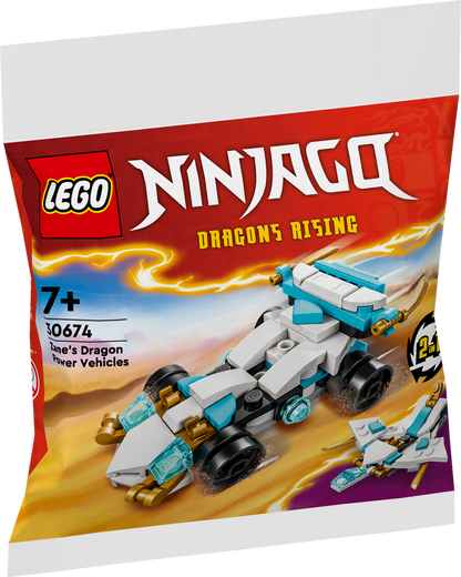 LEGO Zane's drakenkrachtvoertuigen 30674 Ninjago