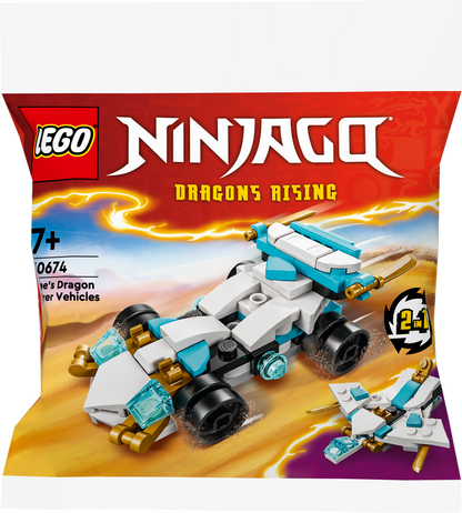 LEGO Zane's drakenkrachtvoertuigen 30674 Ninjago