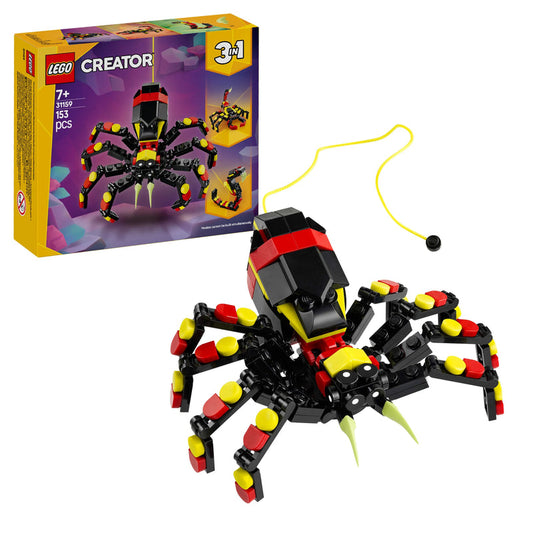 LEGO Wild Animals: Thrilling Spider 31159 Creator 3-in-1